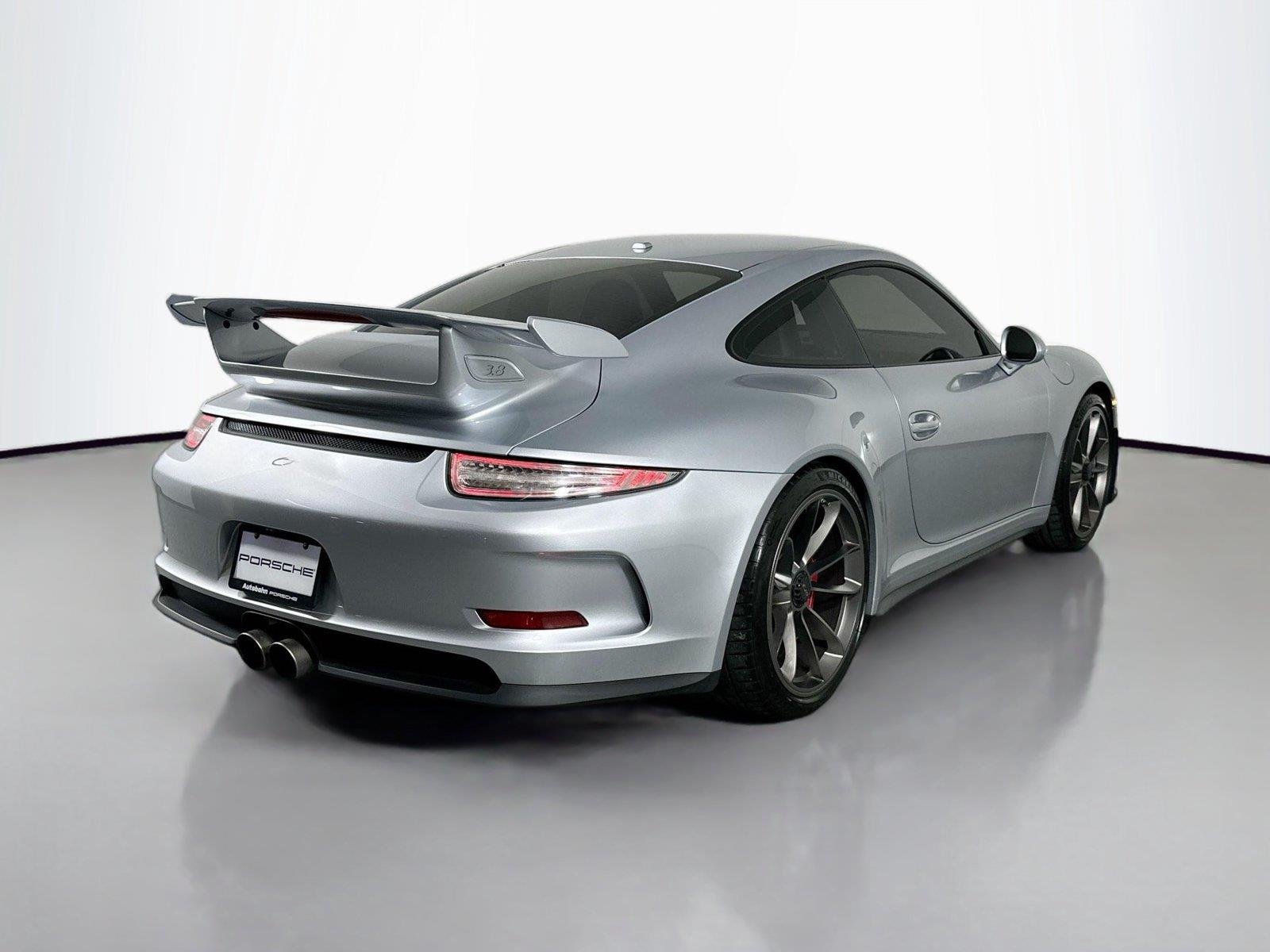 Certified Used 2015 Rhodium Silver Metallic Porsche GT3 image 7
