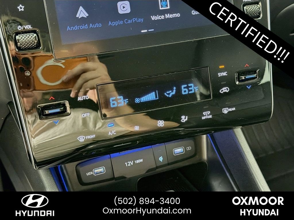 Certified Used 2023 Serenity White Pearl Hyundai SEL image 15