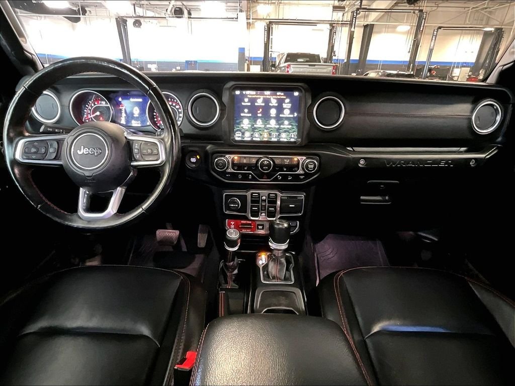 Used 2020 Black Clearcoat Jeep Unlimited Rubicon image 22