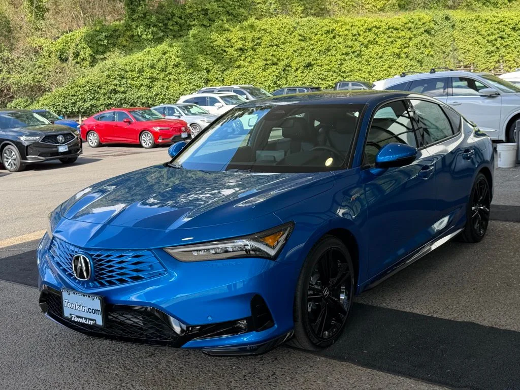 New 2026 Double Apex Blue Pearl Acura with A-Spec with Technology Packages (CVT) image 4