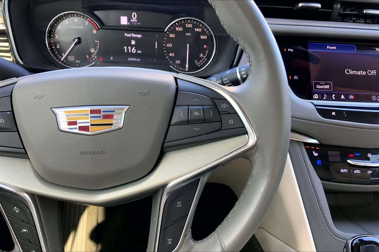 Used 2023 Stellar Black Metallic Cadillac FWD Premium Luxury image 25