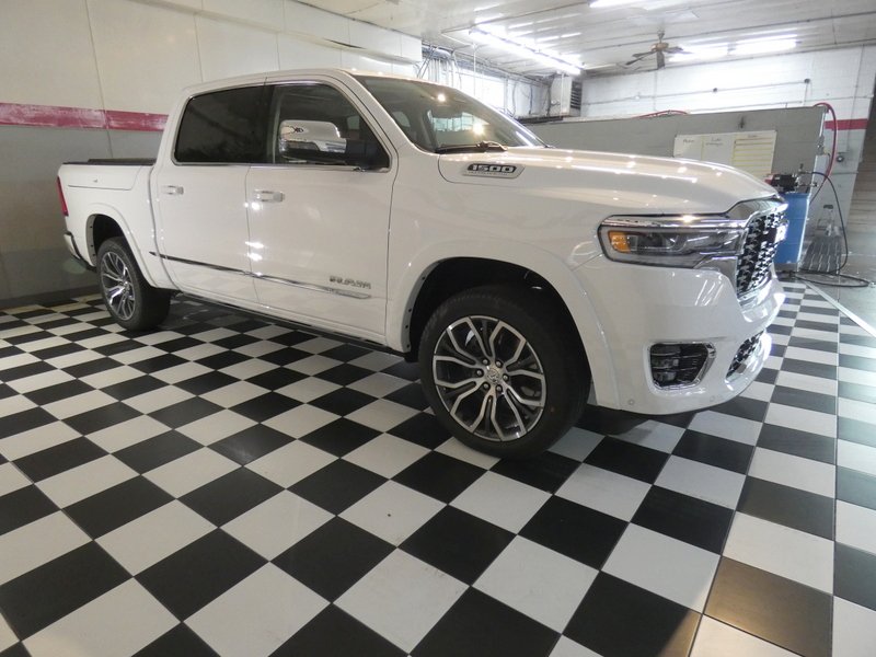 New 2026 Bright White Clear-Coat Exterior Paint RAM Tungsten Crew Cab 5