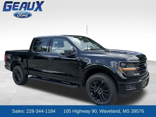 New 2026 Agate Black Metallic Ford XLT image 1