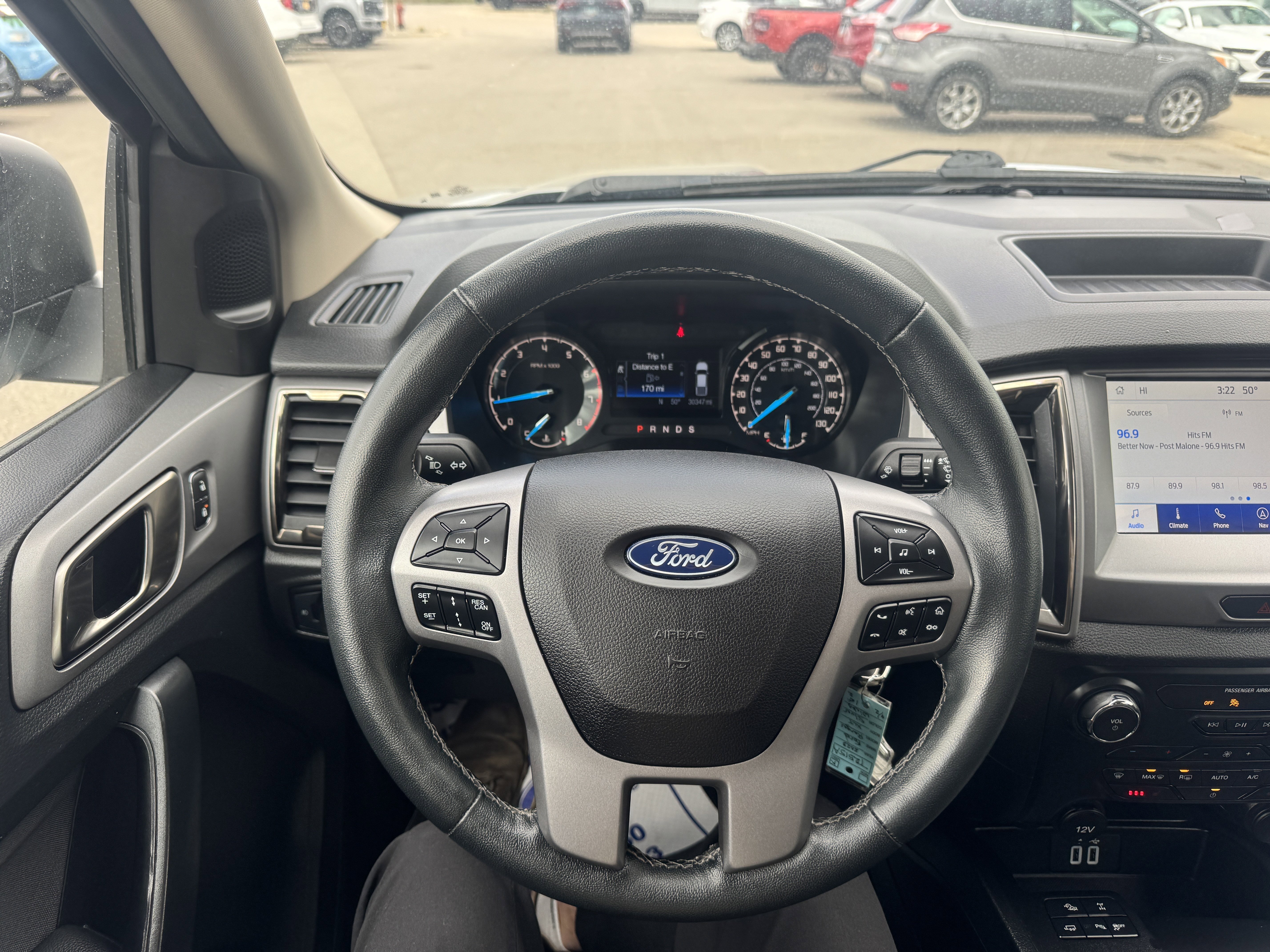 Used 2023 Iconic Silver Metallic Ford XLT image 9