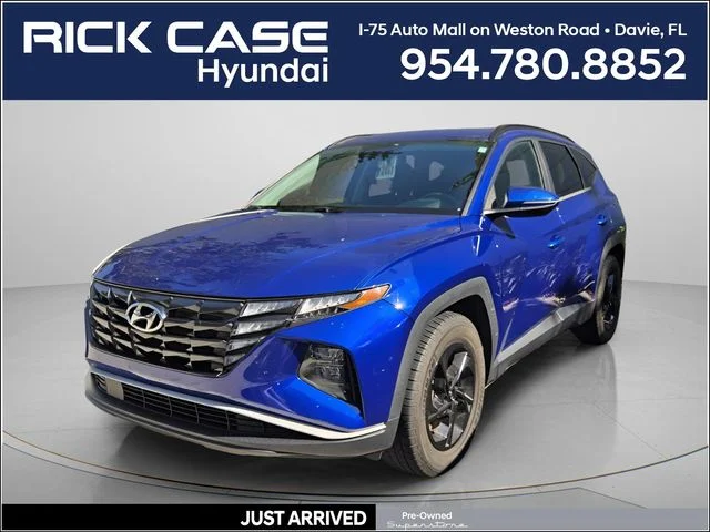 Used 2022 Blue Hyundai SEL image 1