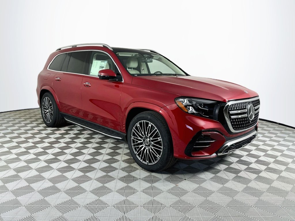New 2027 MANUFAKTUR Patagonia Red Metallic Mercedes-Benz GLS 450 image 1