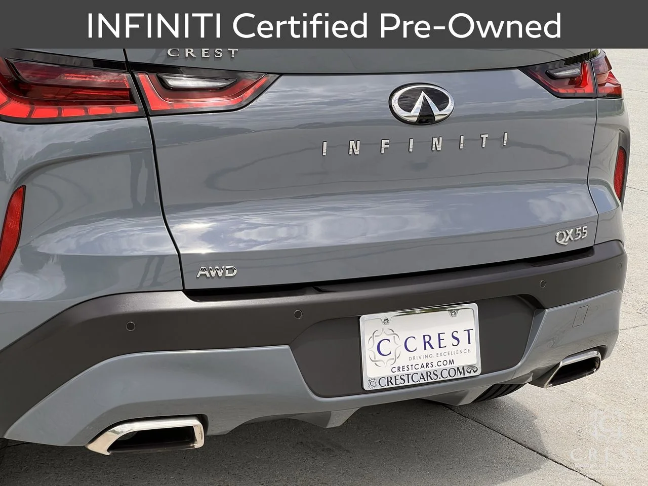 Certified Used 2023 Slate Gray INFINITI LUXE image 7