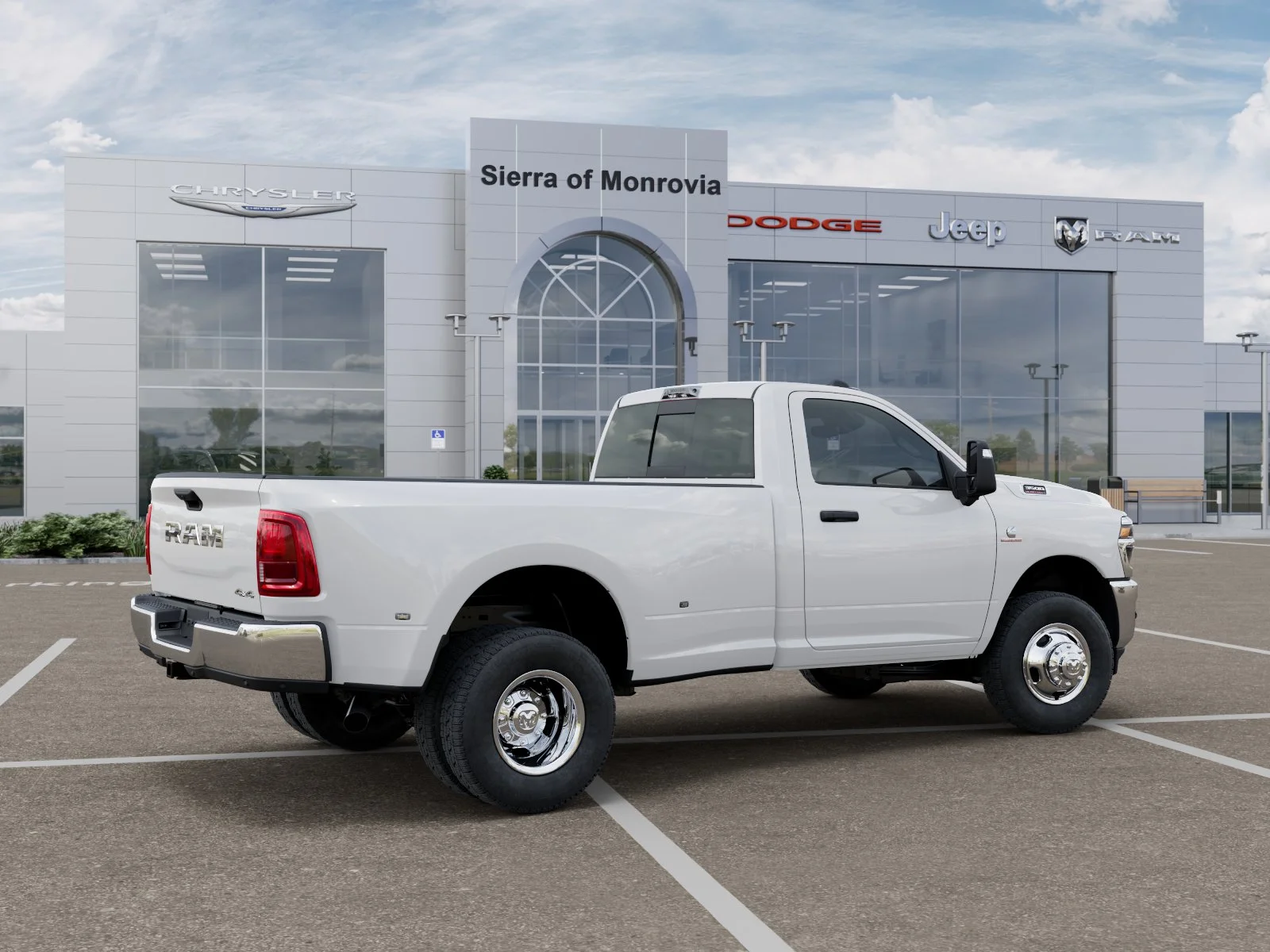 New 2026 Bright White Clear-Coat Exterior Paint RAM Tradesman image 30