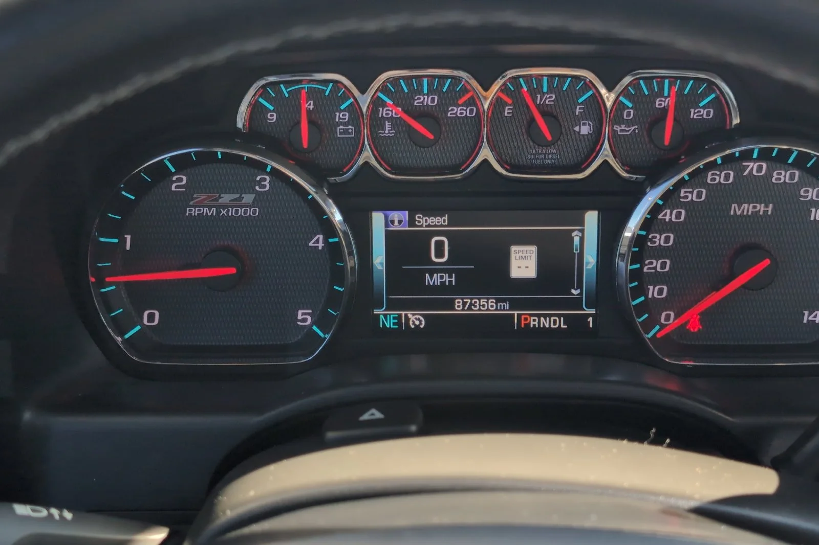 Used 2019 SILVER ICE METALLIC Chevrolet LTZ image 24