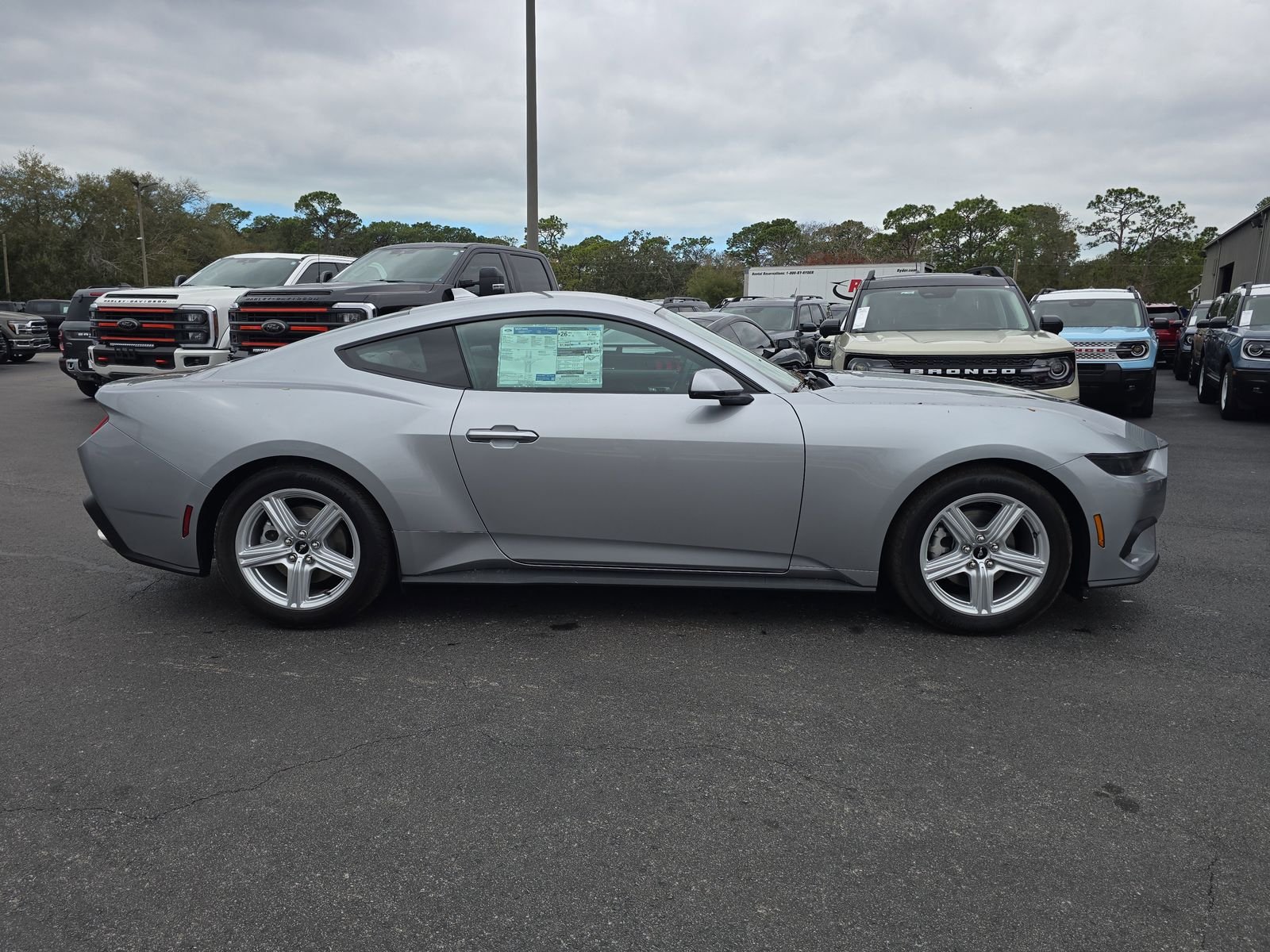New 2026 Iconic Silver Metallic Ford EcoBoost Premium image 3