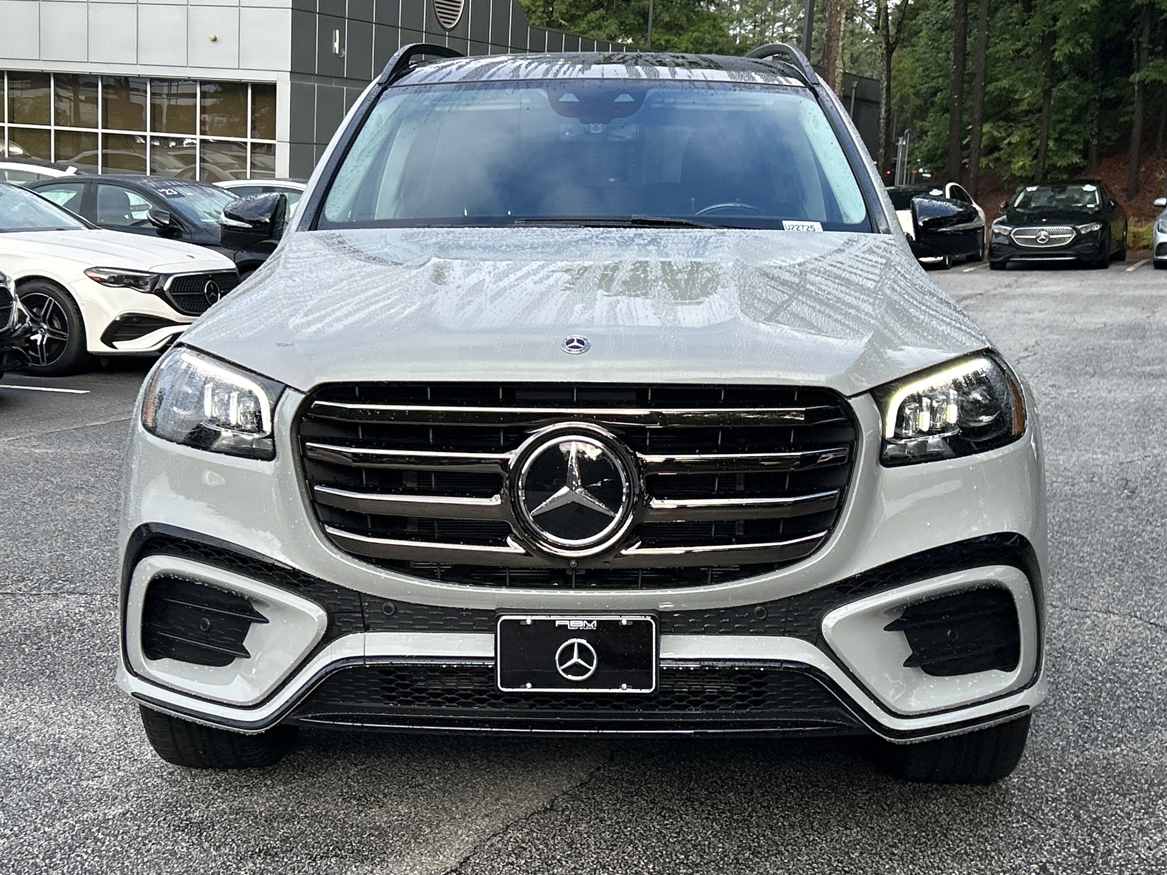 Certified Used 2024 MANUFAKTUR Alpine Grey Mercedes-Benz GLS 580 4MATIC® SUV image 3