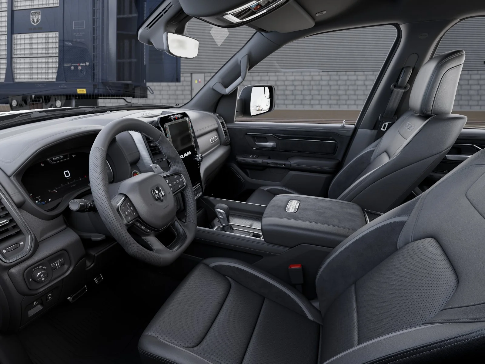 New 2026 Diamond Black Crystal Pearl-Coat Exterior Paint RAM RHO image 22