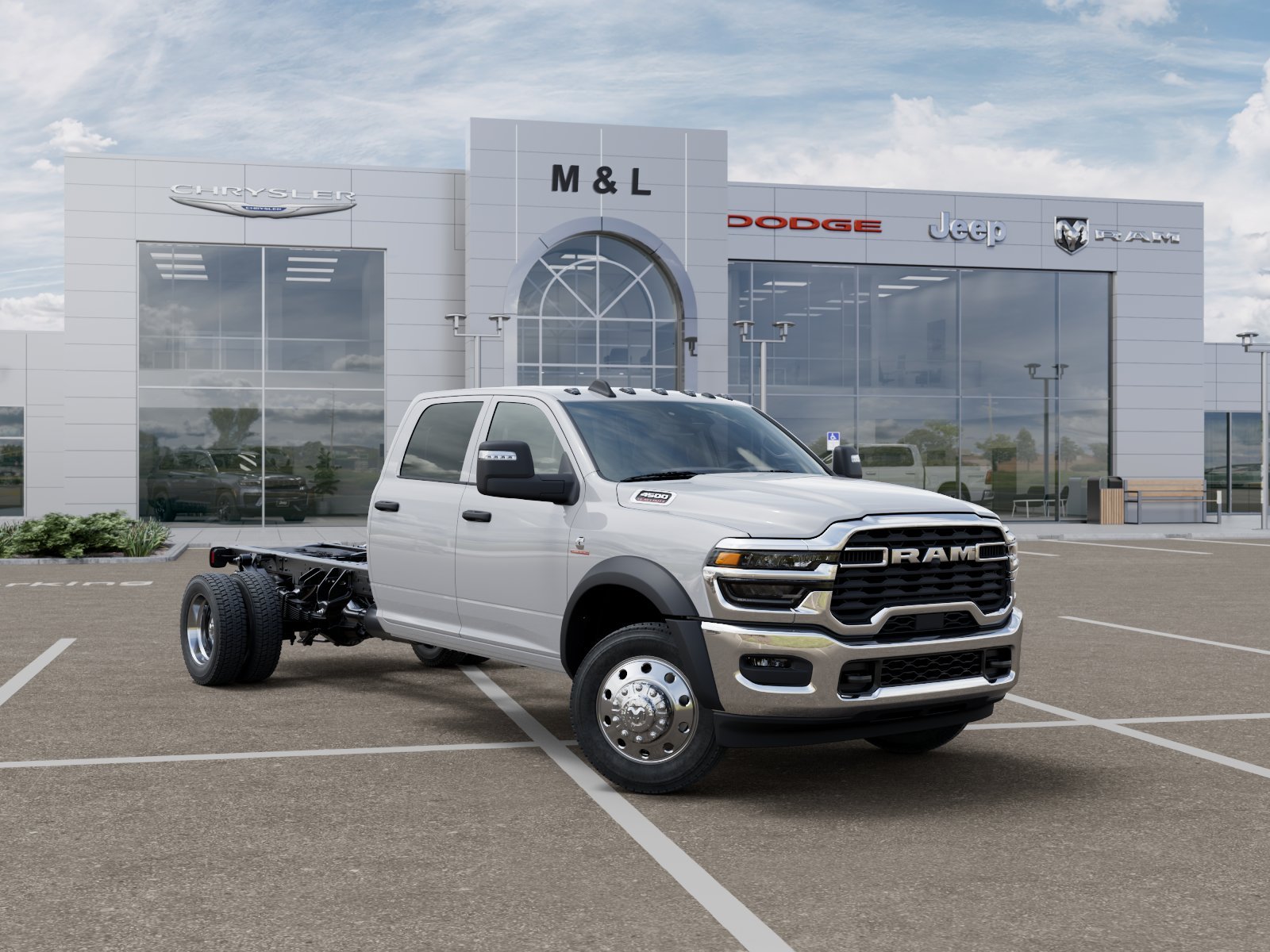 New 2026 Bright White Clear-Coat Exterior Paint RAM Tradesman/Big Horn image 27