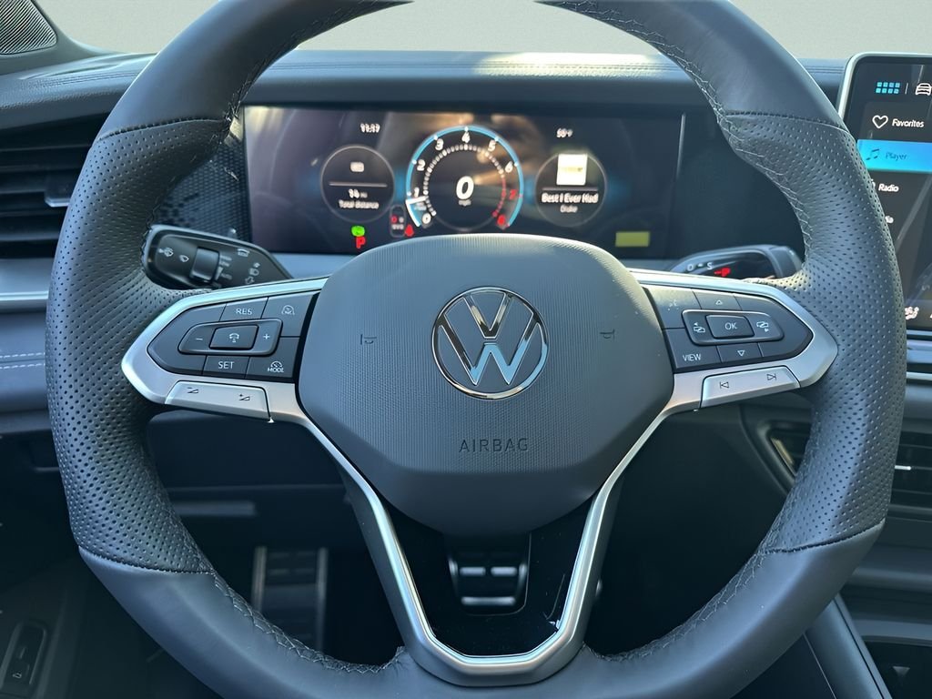 New 2026 Opal White Pearl Volkswagen 2.0T SE R-Line Black image 14