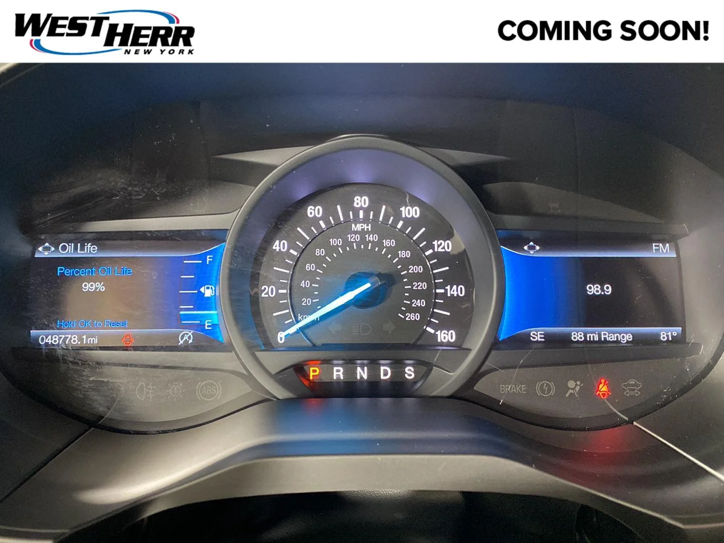 Used 2024 Carbonized Gray Ford SEL image 1