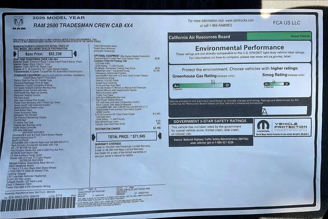 2026 RAM 2500 Tradesman - Photo 14