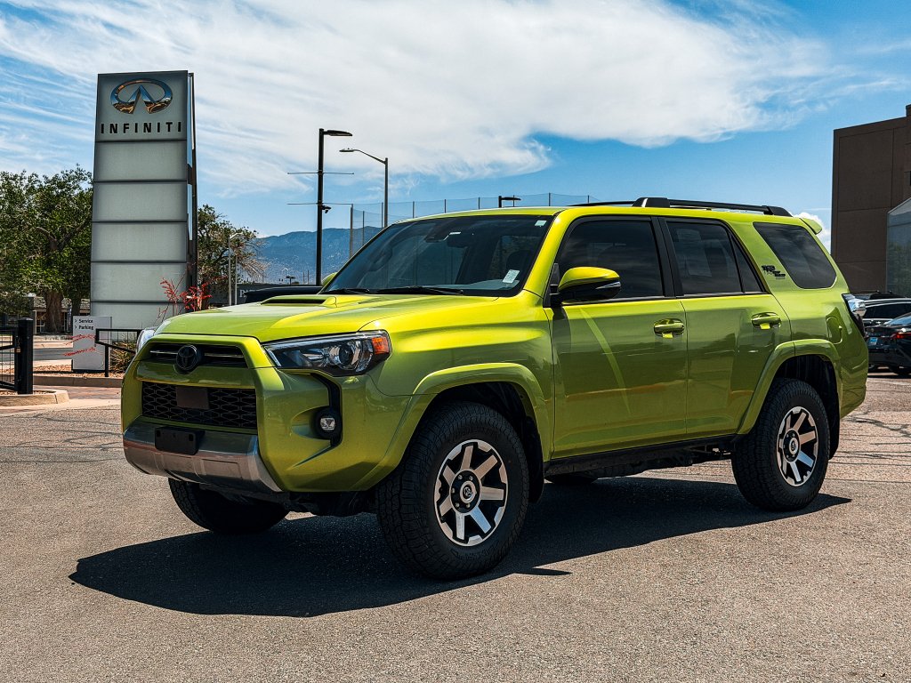 Used 2023 Lime Rush Toyota TRD Off Road Premium image 1