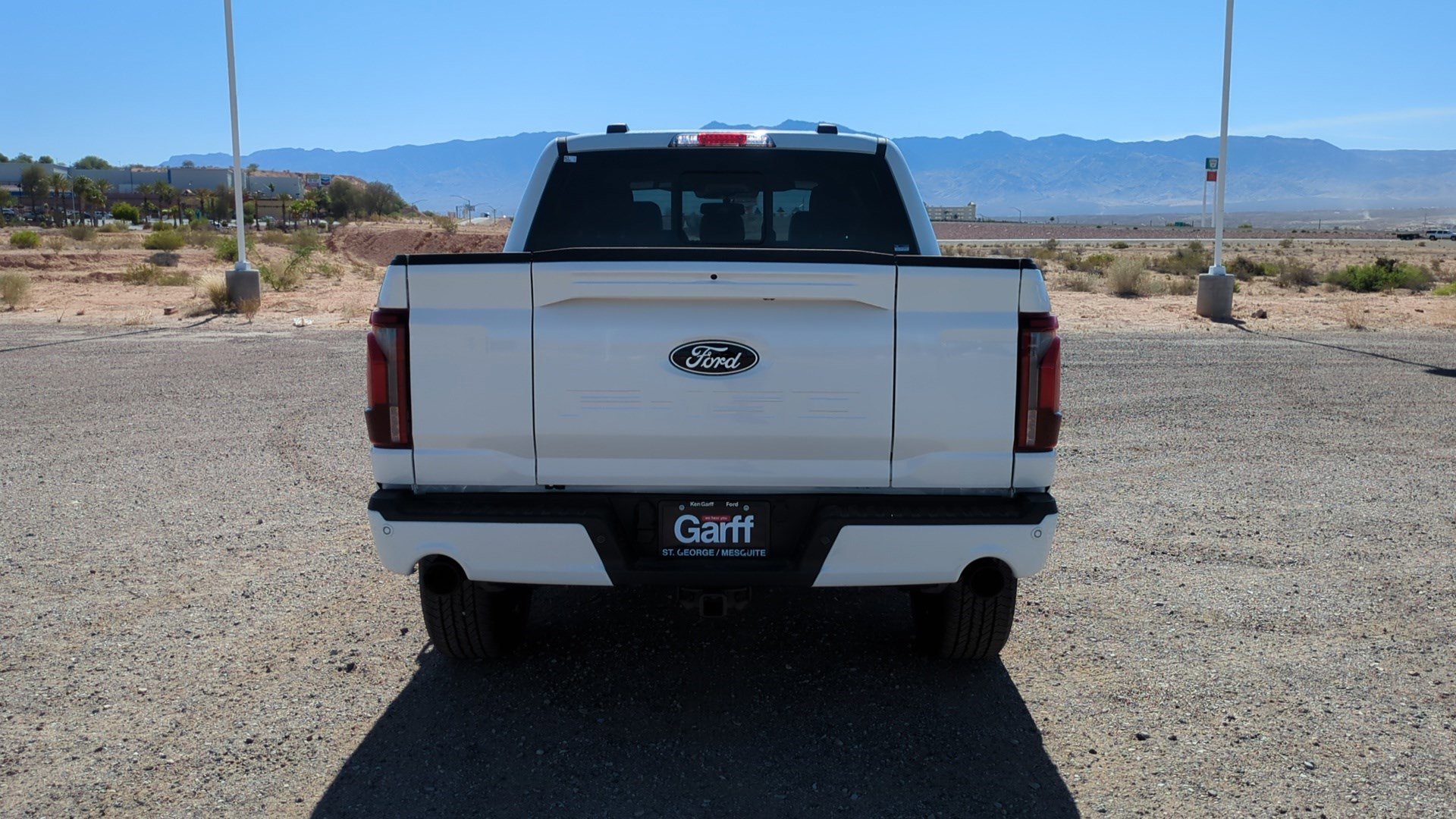 New 2026 Star White Metallic Tri-Coat Ford LARIAT image 4
