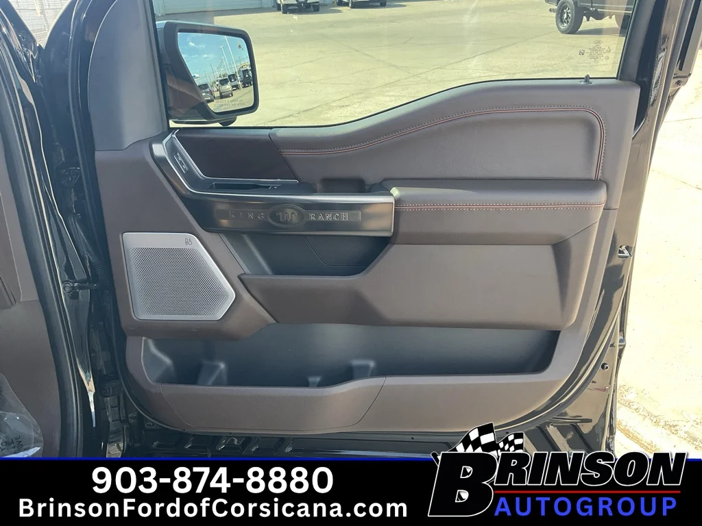 Used 2022 Agate Black Metallic Ford King Ranch image 21