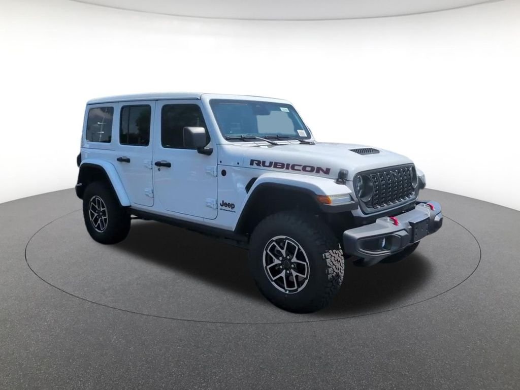 New 2026 Bright White Clearcoat Jeep Rubicon image 2