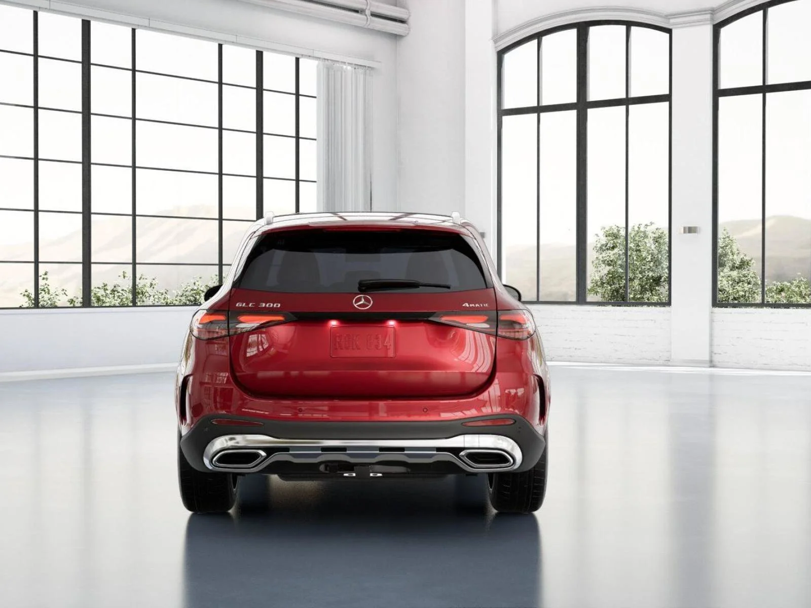 New 2026 MANUFAKTUR Patagonia Red Metallic Mercedes-Benz GLC 300 image 26