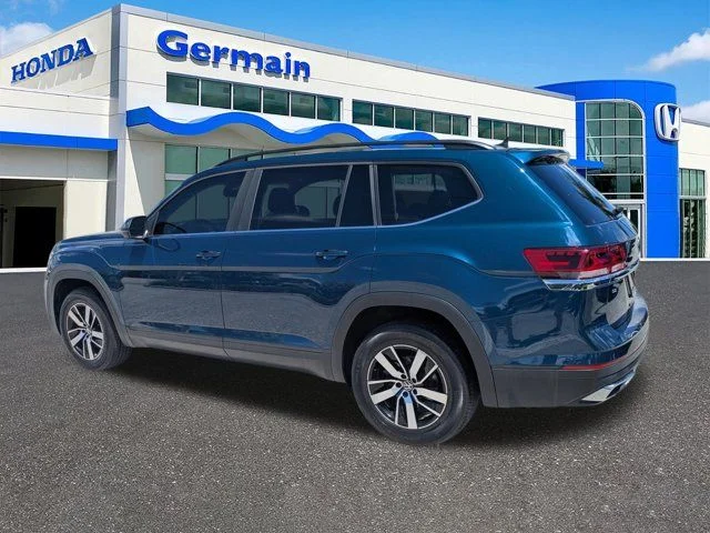 Used 2021 Blue Metallic Volkswagen 2.0T SE image 7