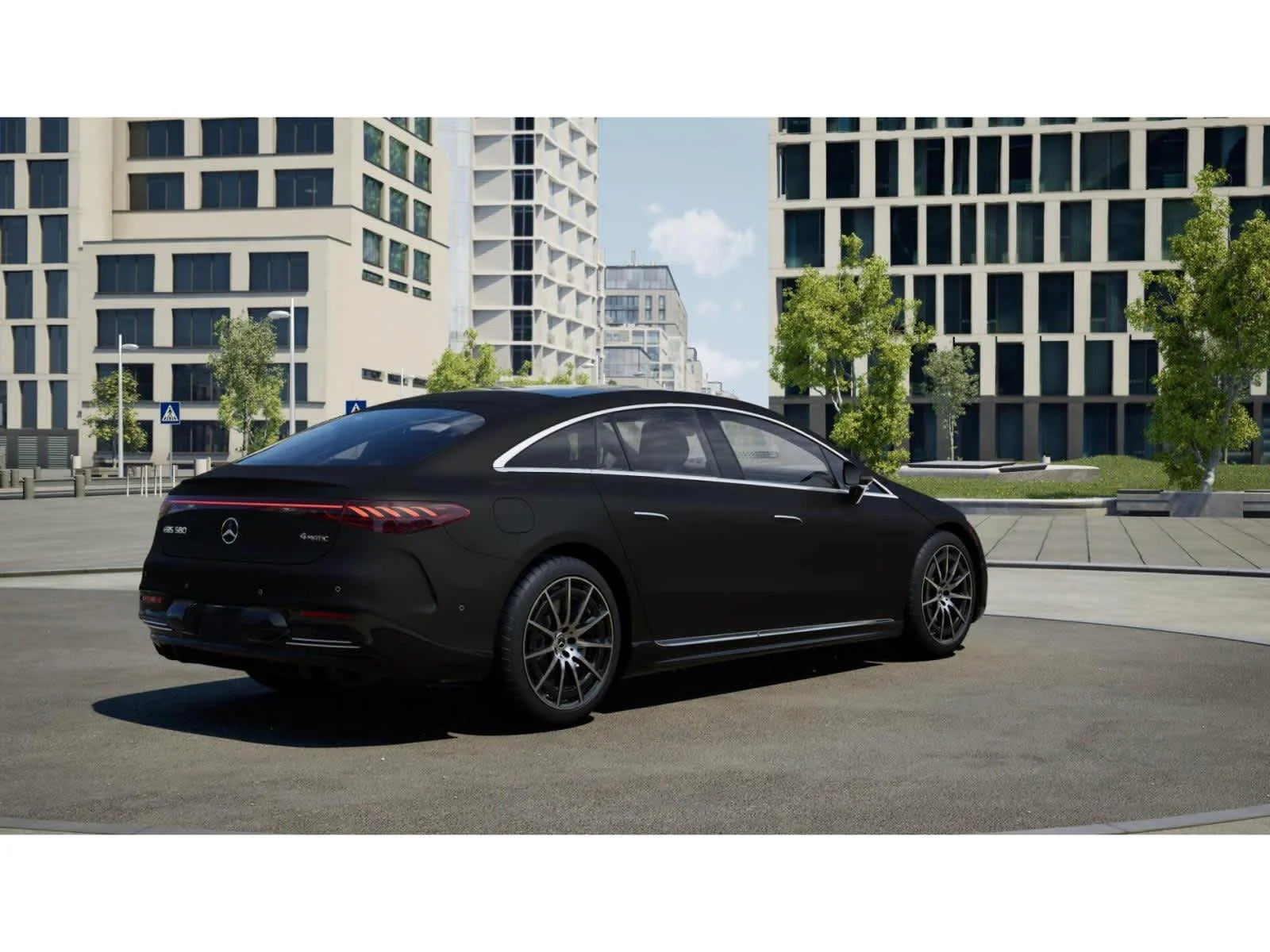 Used 2026 MANUFAKTUR Signature Night Black Magno Mercedes-Benz EQS 580 image 20