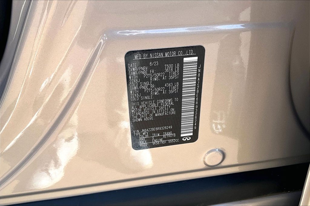 Used 2024 Beige INFINITI Sensory image 33