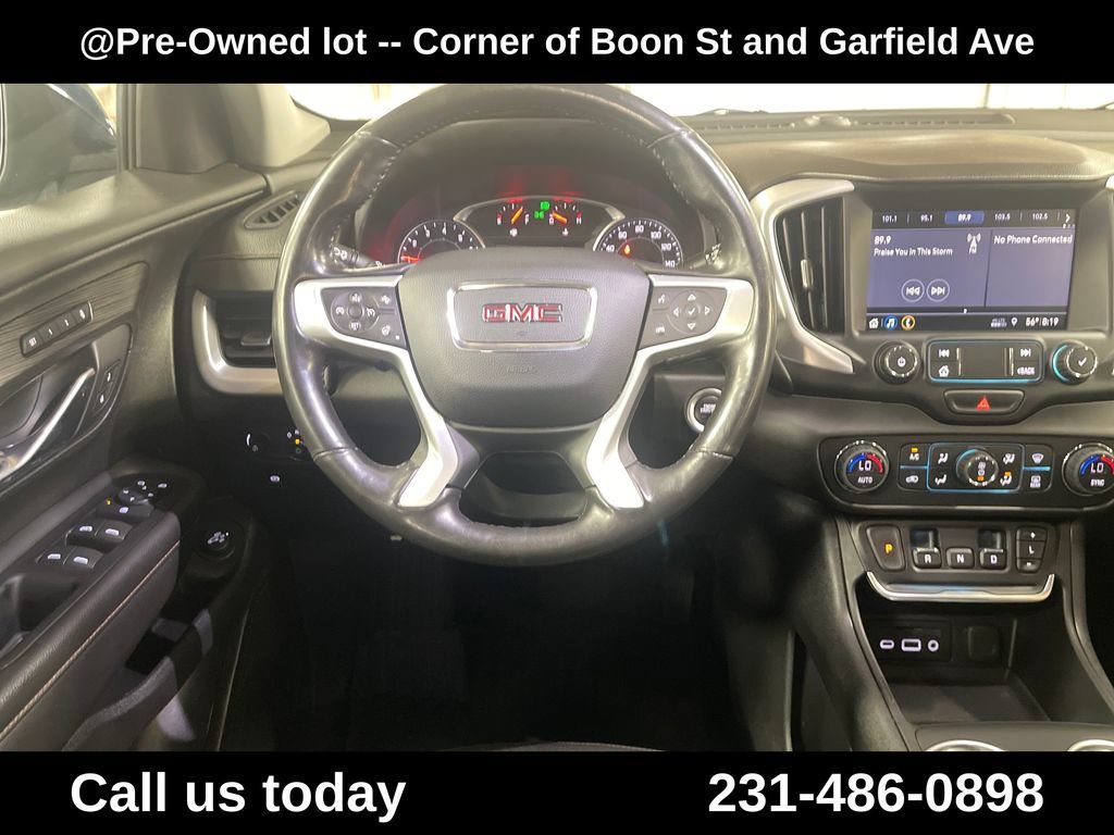 Used 2020 BLUE EMERALD METALLIC GMC SLT image 18