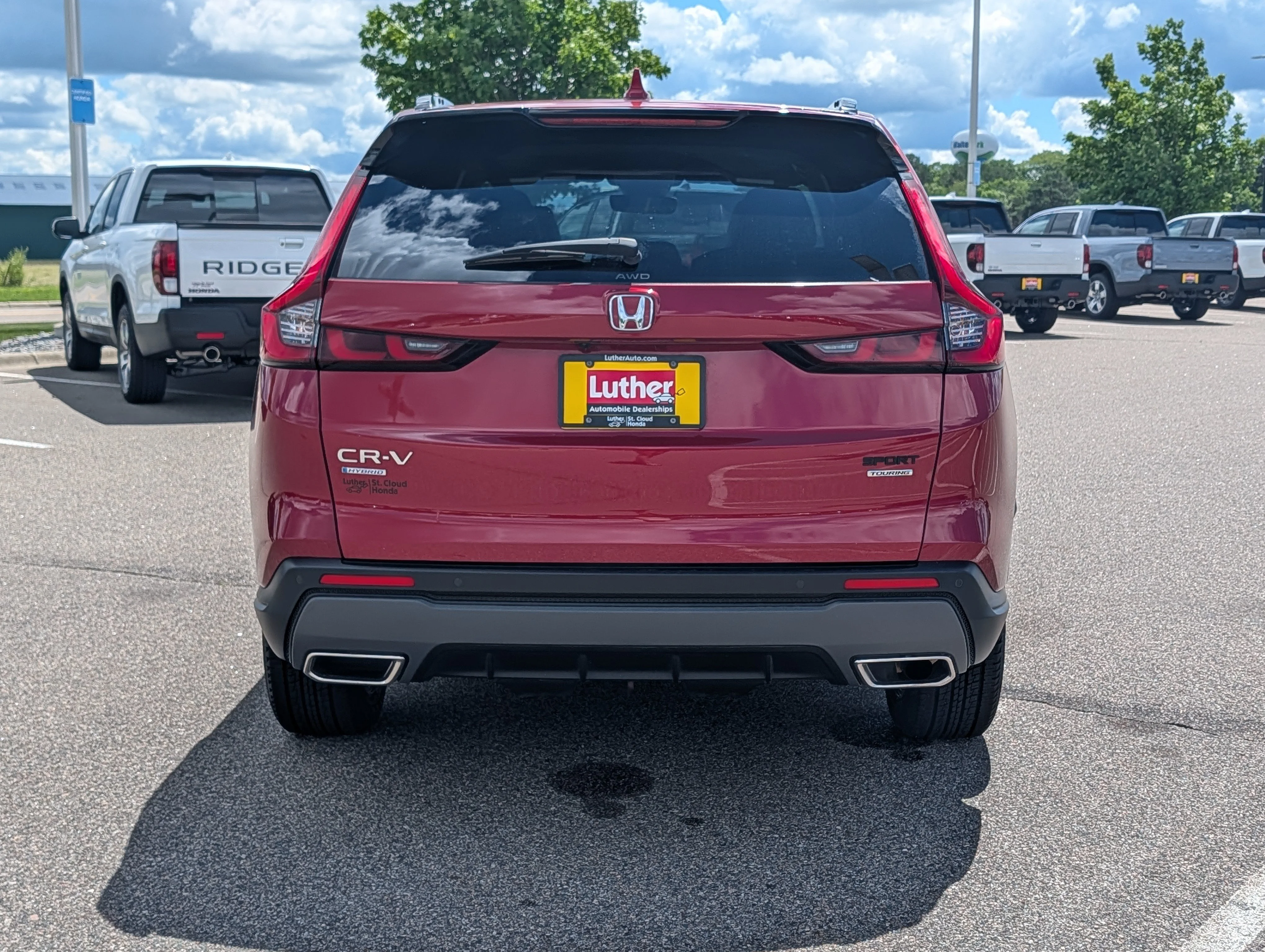 Used 2023 Radiant Red Metallic Honda Sport Touring image 6