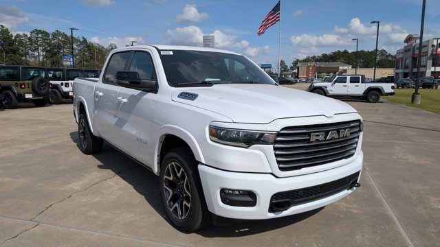 New 2026 Bright White Clear-Coat Exterior Paint RAM Laramie image 7