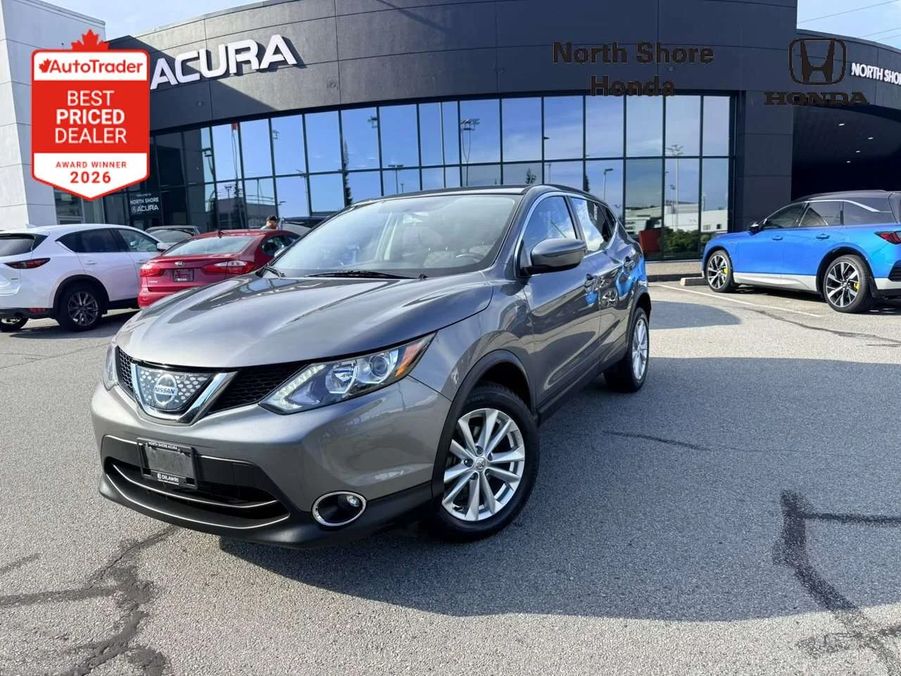 Used 2018 Gun Metallic Nissan SV FWD CVT (2) Dilawri Certified   Local BC   Regu image 1