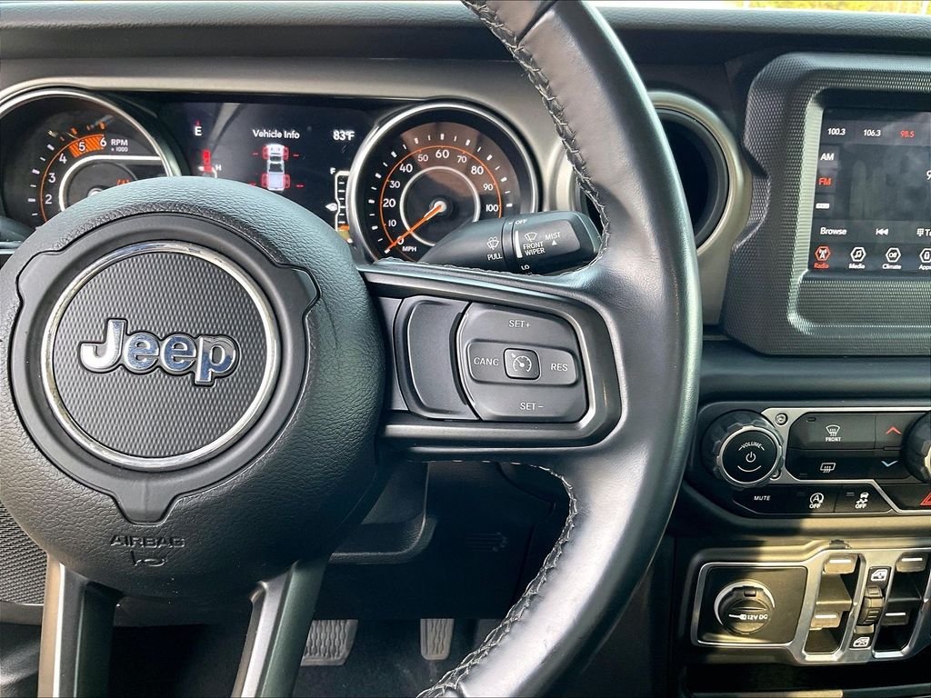 Used 2021 Black Jeep Sport image 23