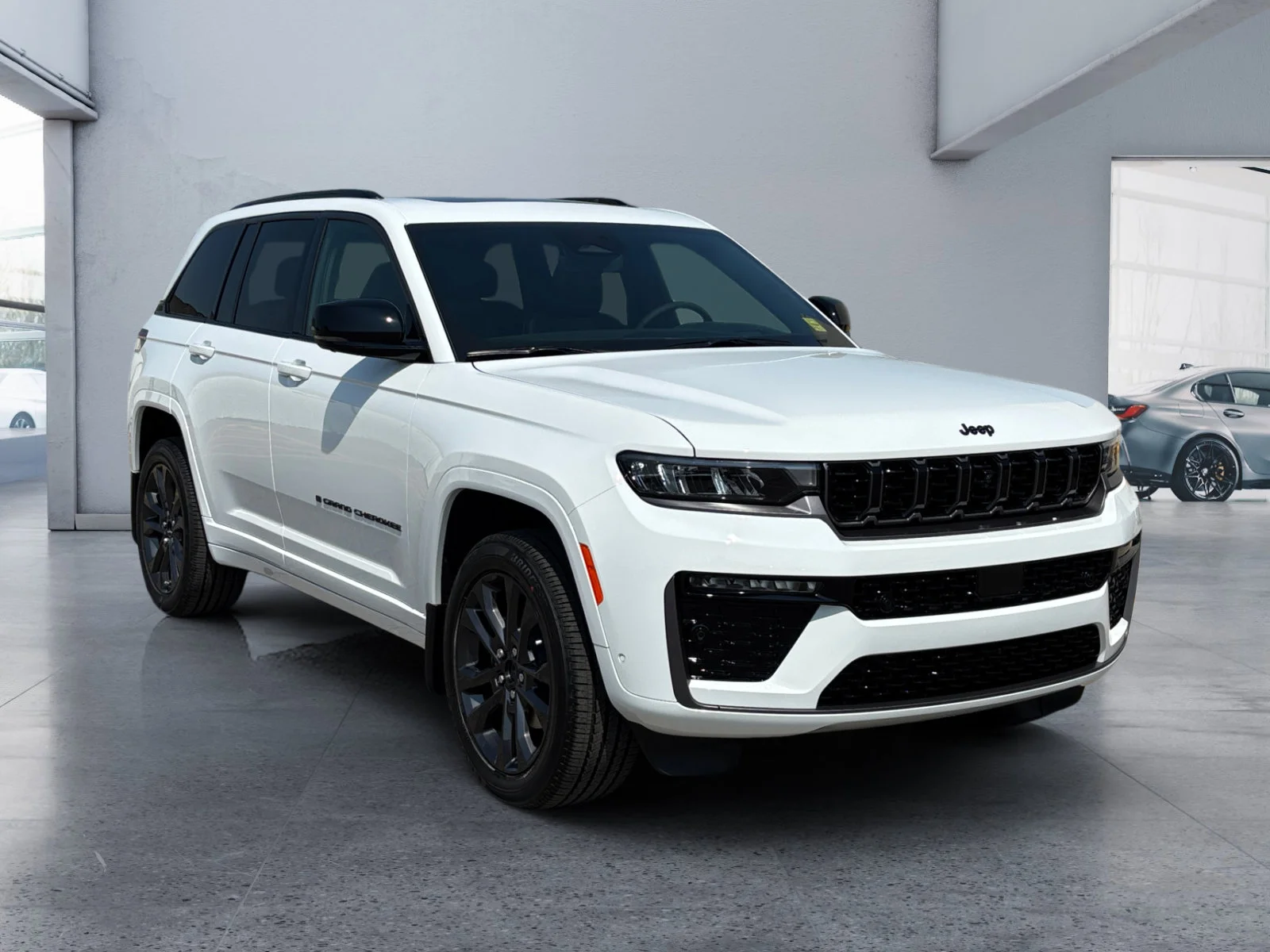 New 2026 Bright White Jeep Limited Reserve image 7