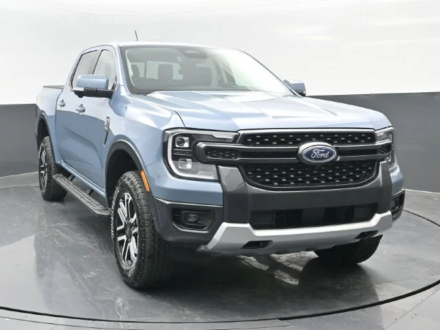 Used 2024 Azure Gray Metallic Ford Lariat image 2