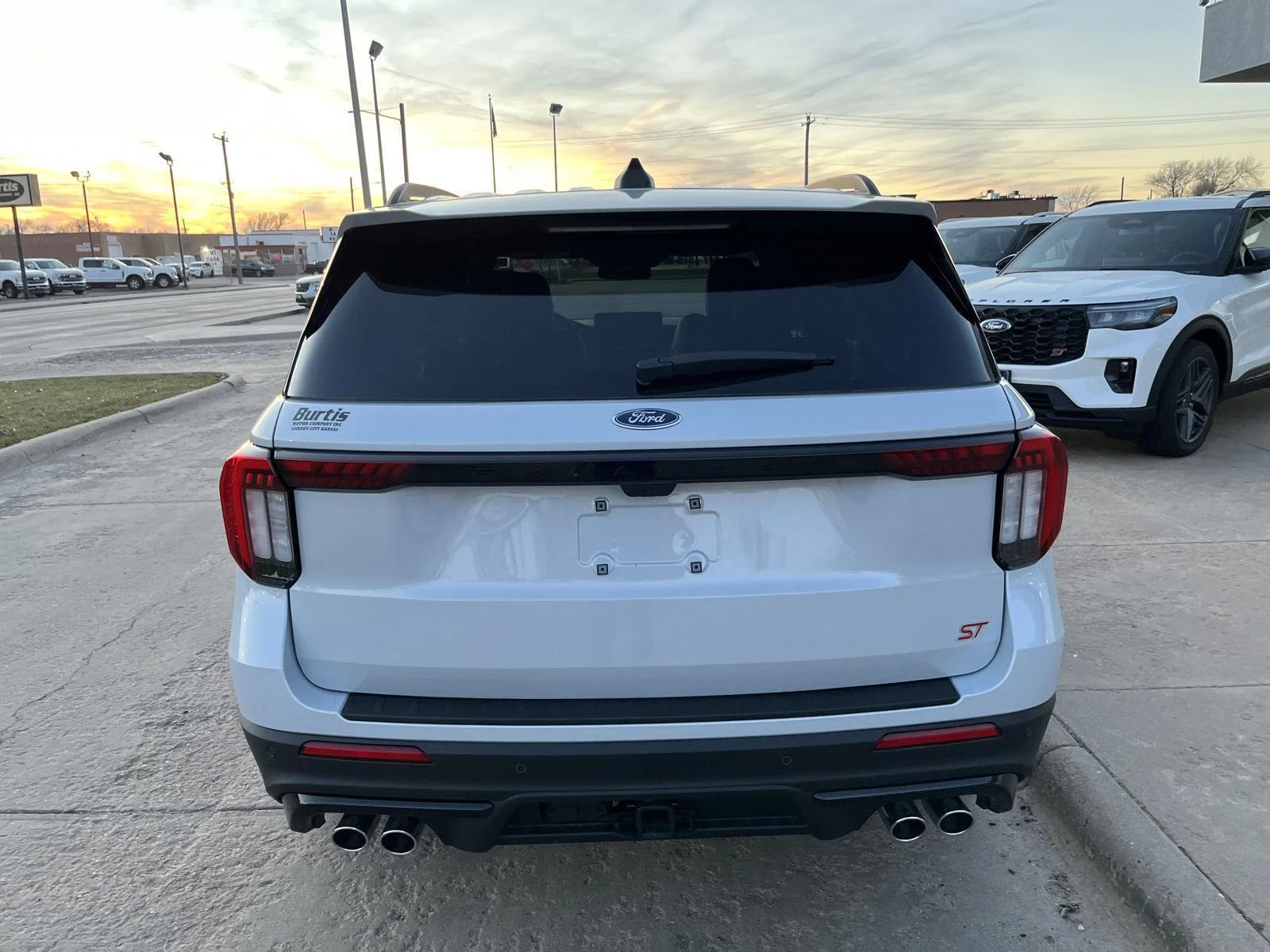 New 2026 Space White Metallic Ford ST image 7