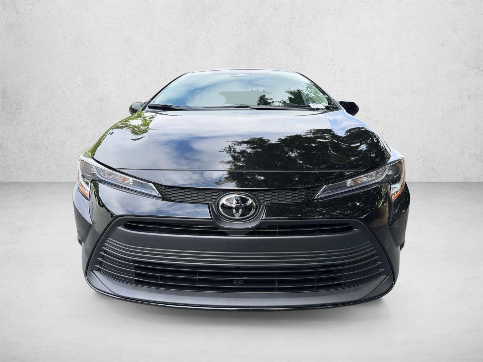 New 2026 Midnight Black Metallic Toyota LE image 8