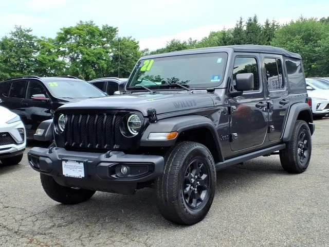 Used 2021 Gray Jeep Willys 4x4 image 3