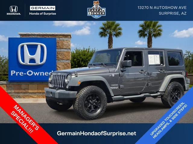 2016 Jeep Wrangler Unlimited Sport