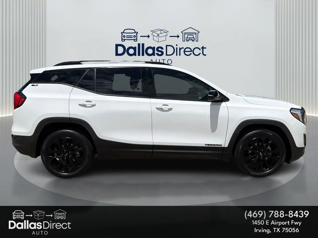 Used 2021 Summit White GMC SLT image 5