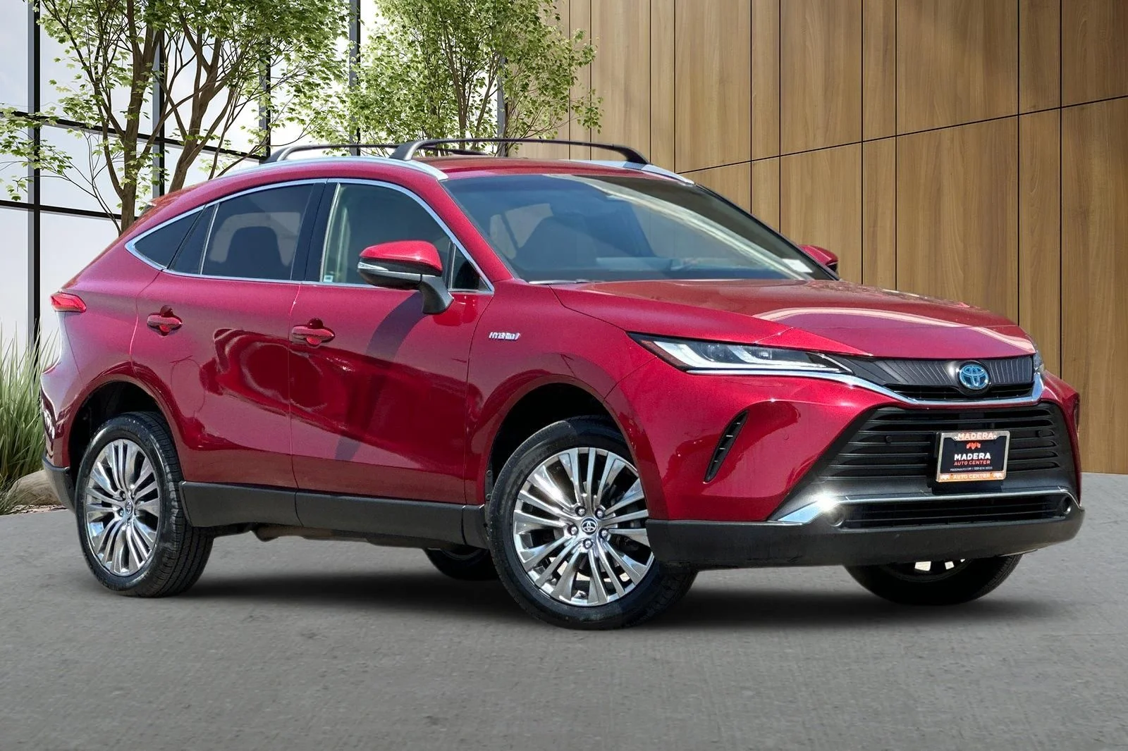 Used 2021 Red Toyota XLE image 1