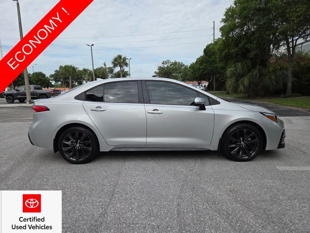 Certified Used 2025 Silver Toyota SE image 12