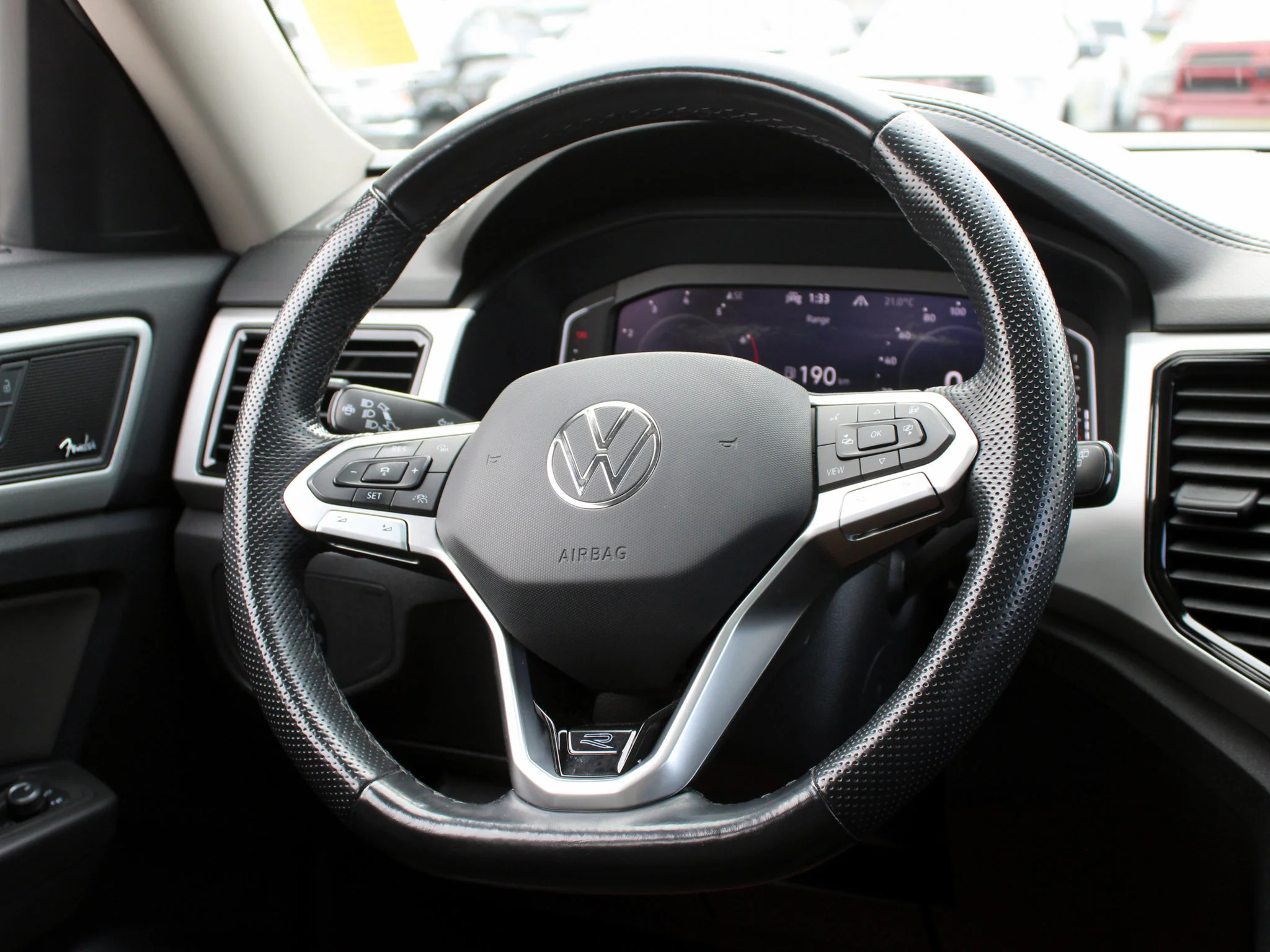 Certified Used 2022 White Volkswagen Execline * R-Line | No Accidents | V6 | Apple CarPlay | Fender Audio | Heated Seats | Sunroof image 6