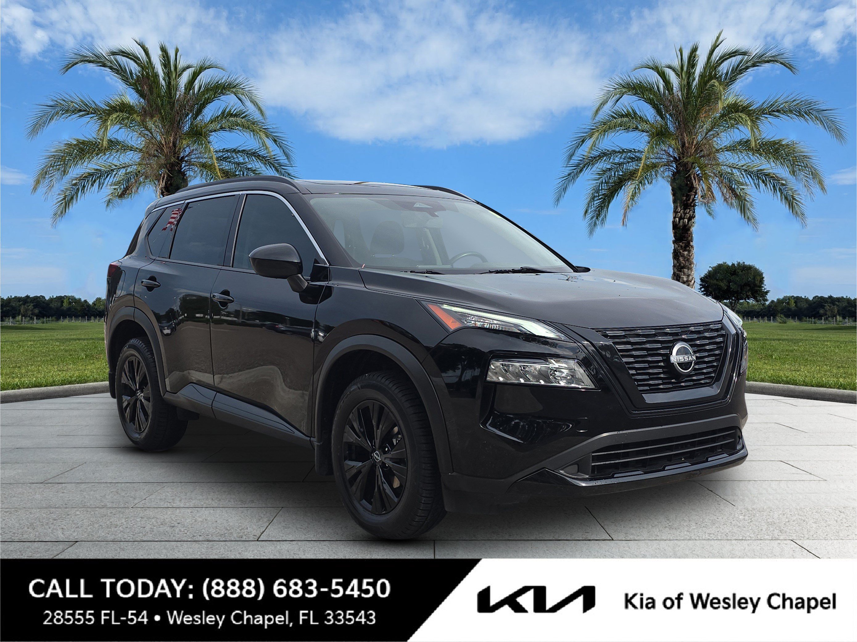 Used 2023 Super Black Nissan SV image 1