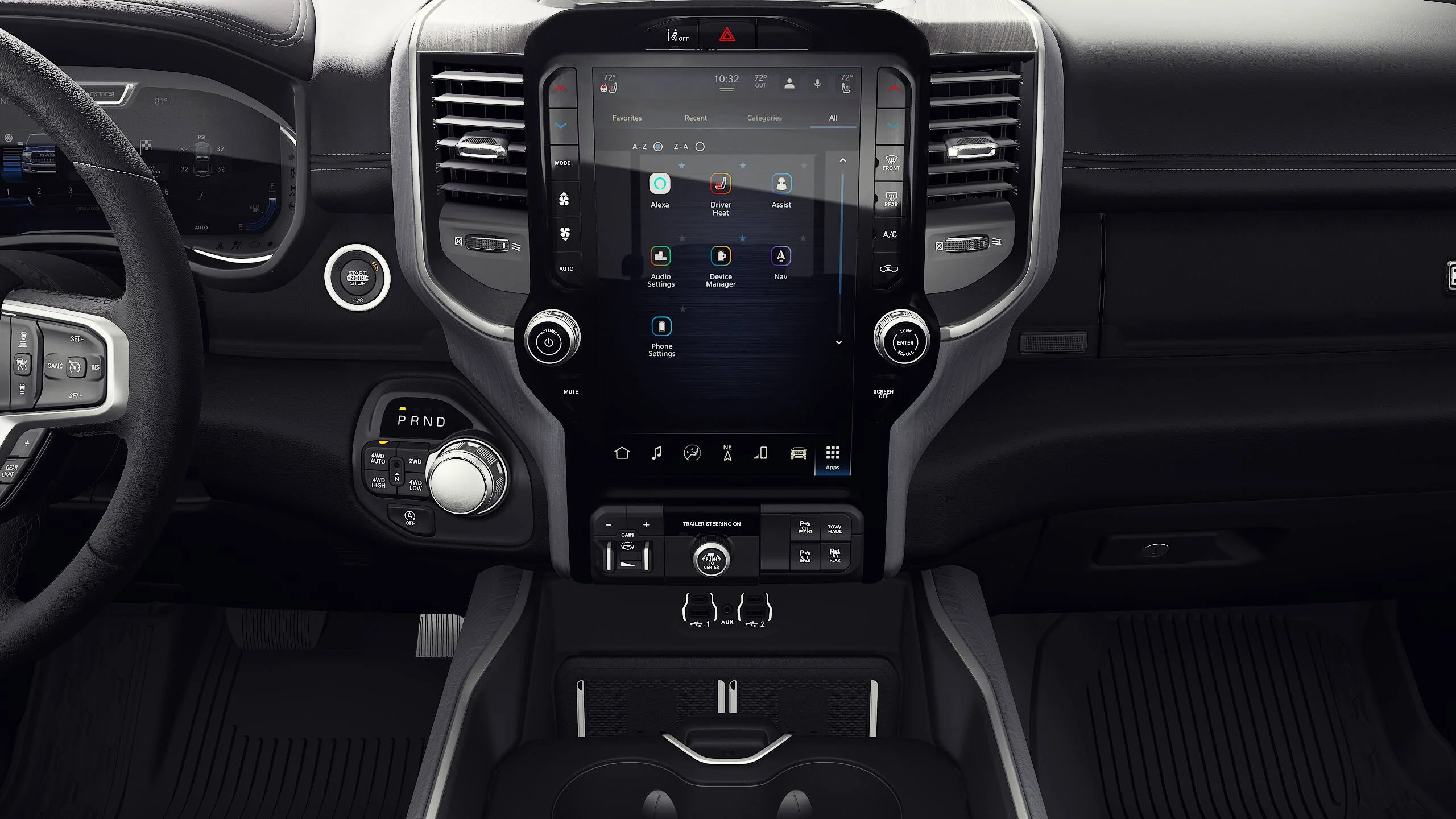 New 2027 Diamond Black Crystal Pearl-Coat Exterior Paint RAM Laramie image 17