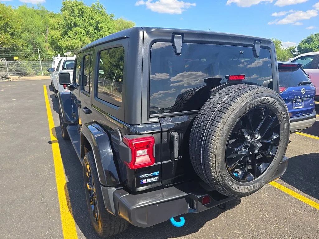 Used 2023 Black Jeep Sahara 4xe image 4