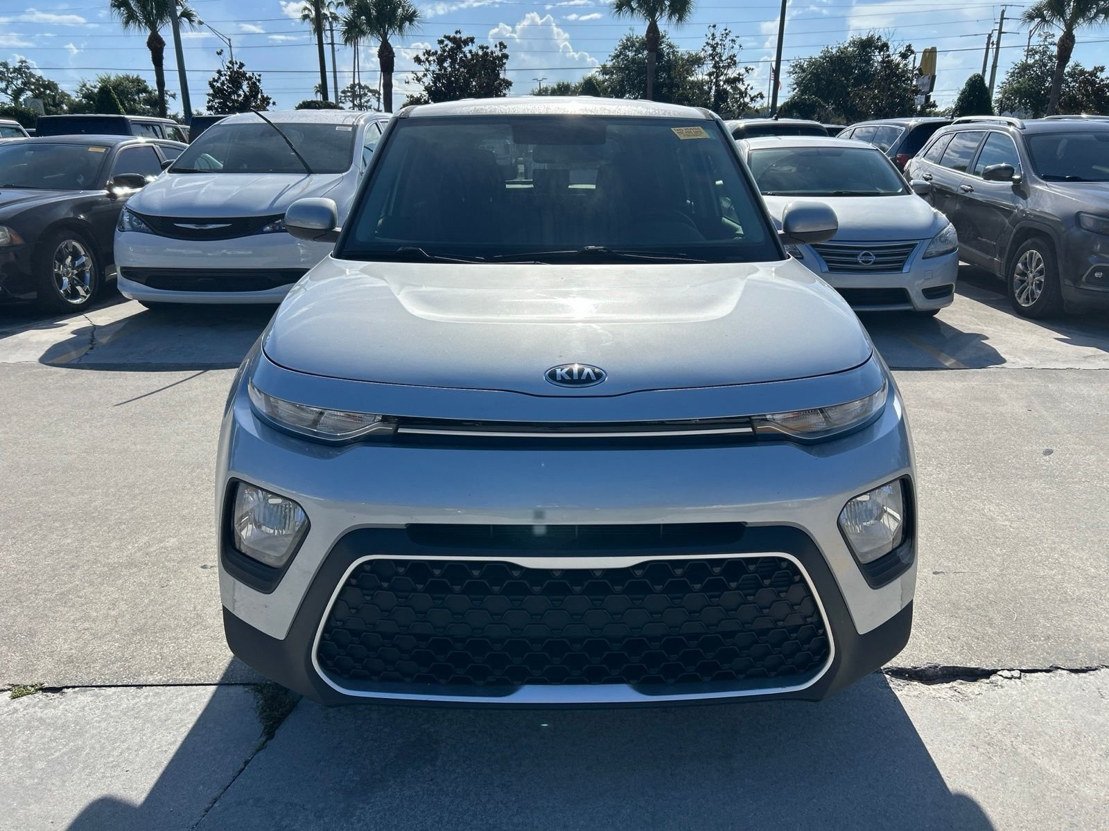 Used 2020 Silver Kia LX image 8