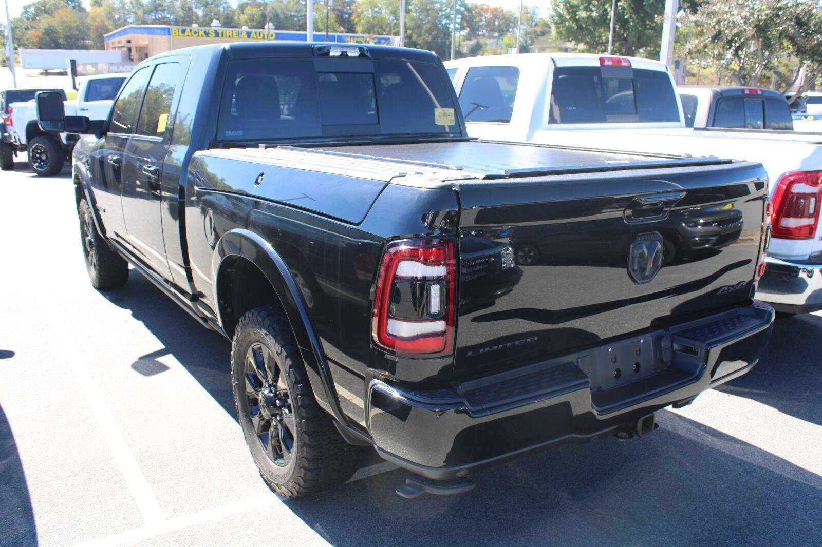 Used 2021 Diamond Black Crystal Pearlcoat Ram Limited image 6