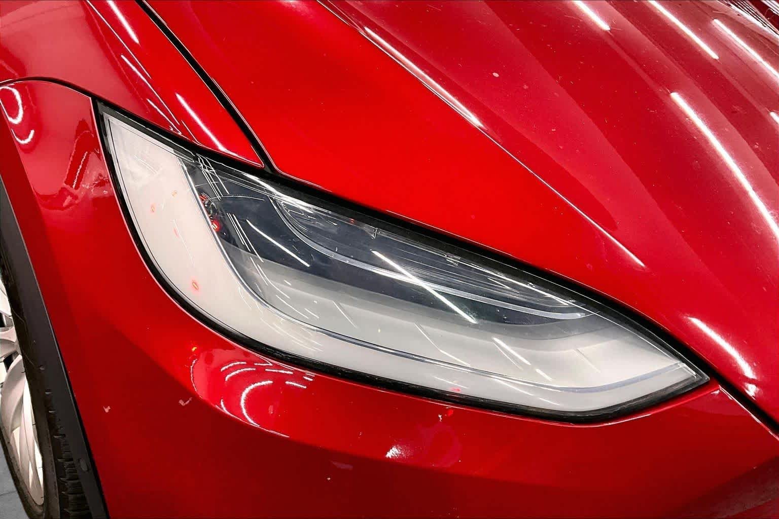 Used 2020 Red Multi-Coat Tesla Long Range Plus image 27