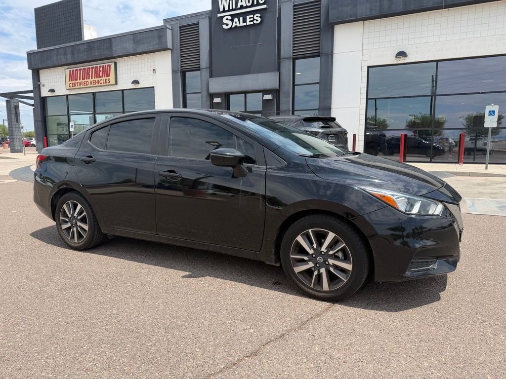 Used 2021 Black Nissan 1.6 SV image 2